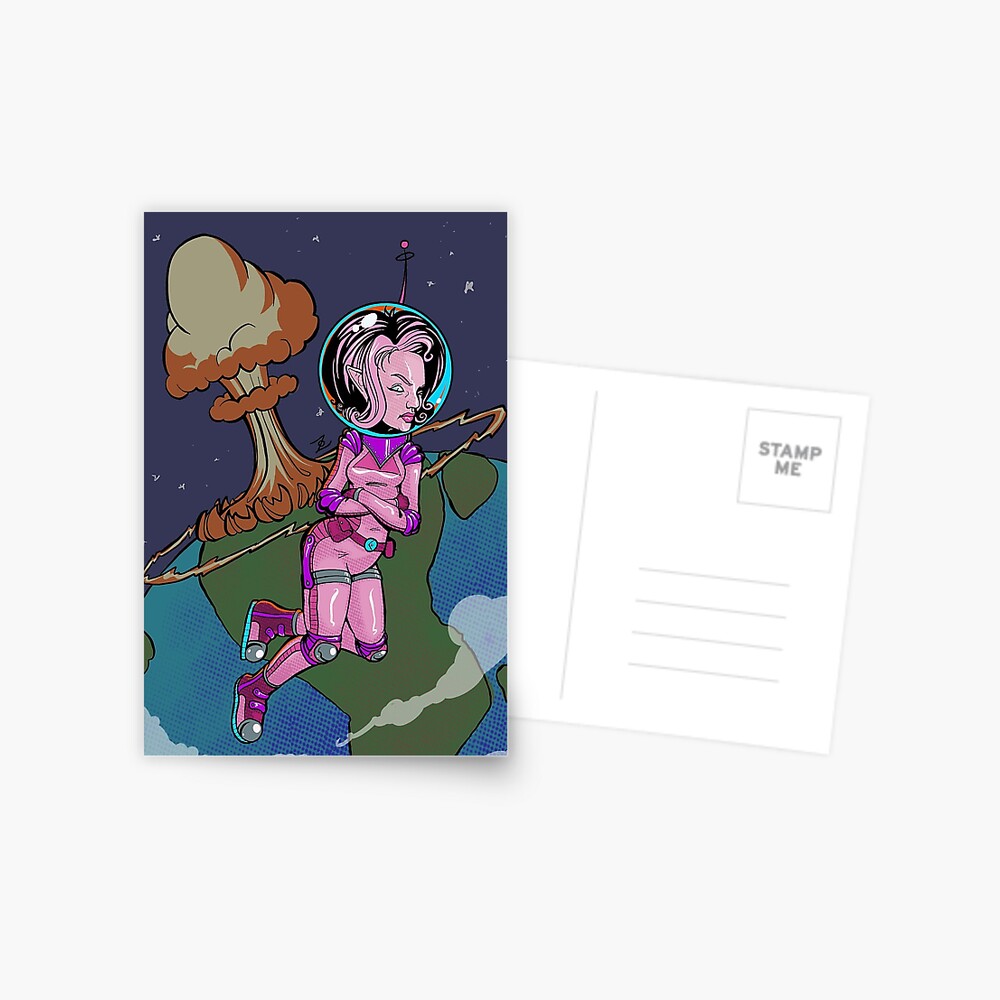 Item preview, Postcard designed and sold by z0mbieparade.