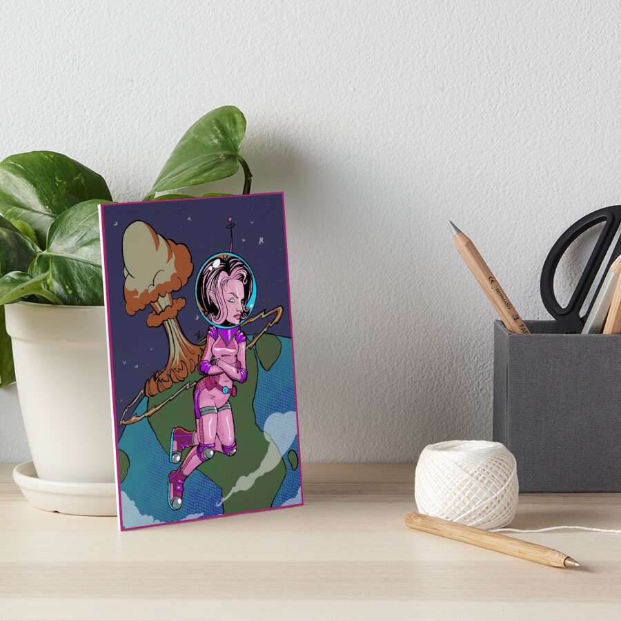 Item preview, Art Board Print designed and sold by z0mbieparade.