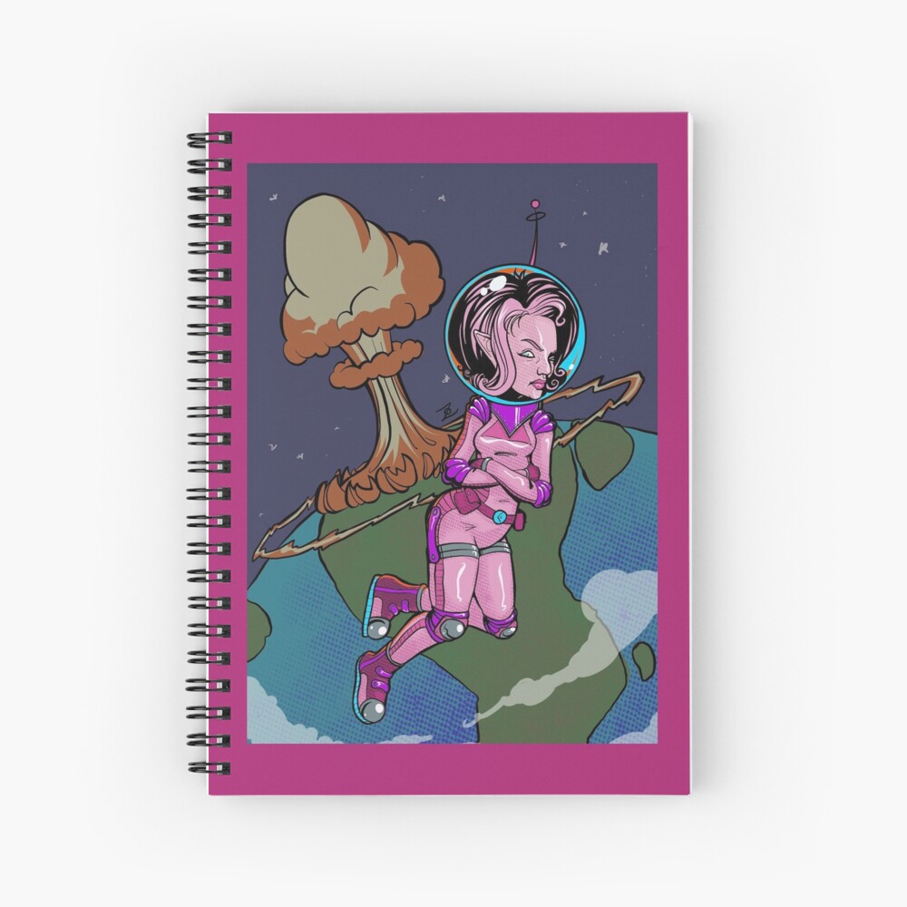 Item preview, Spiral Notebook designed and sold by z0mbieparade.