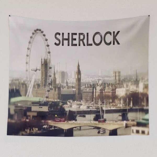 Artikelvorschau, Sherlock und London entworfen und verkauft von thescudders.