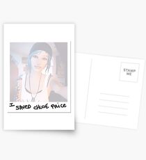 Ich sparte Chloe Preis Postkarten
