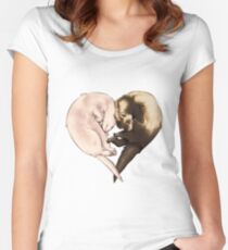 Ferret Love Women's Fitted Scoop T-Shirt