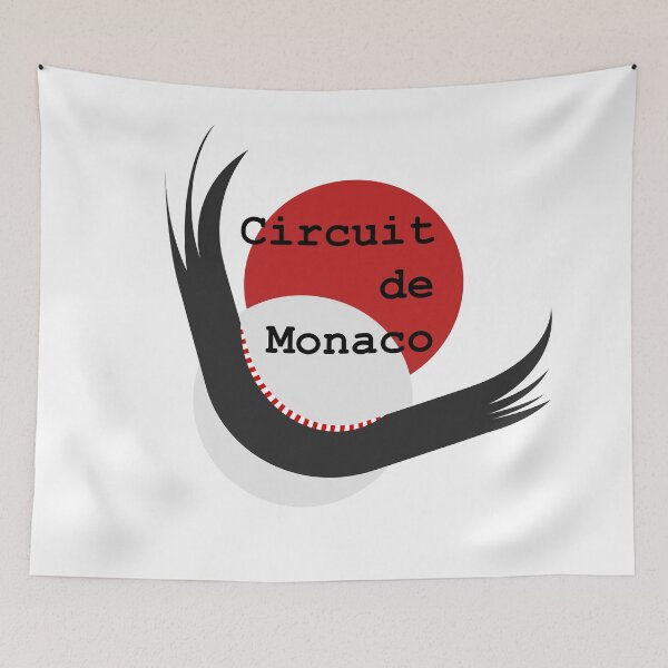 Item preview, Circuit de Monaco Race Track design designed and sold by GetItGiftIt.