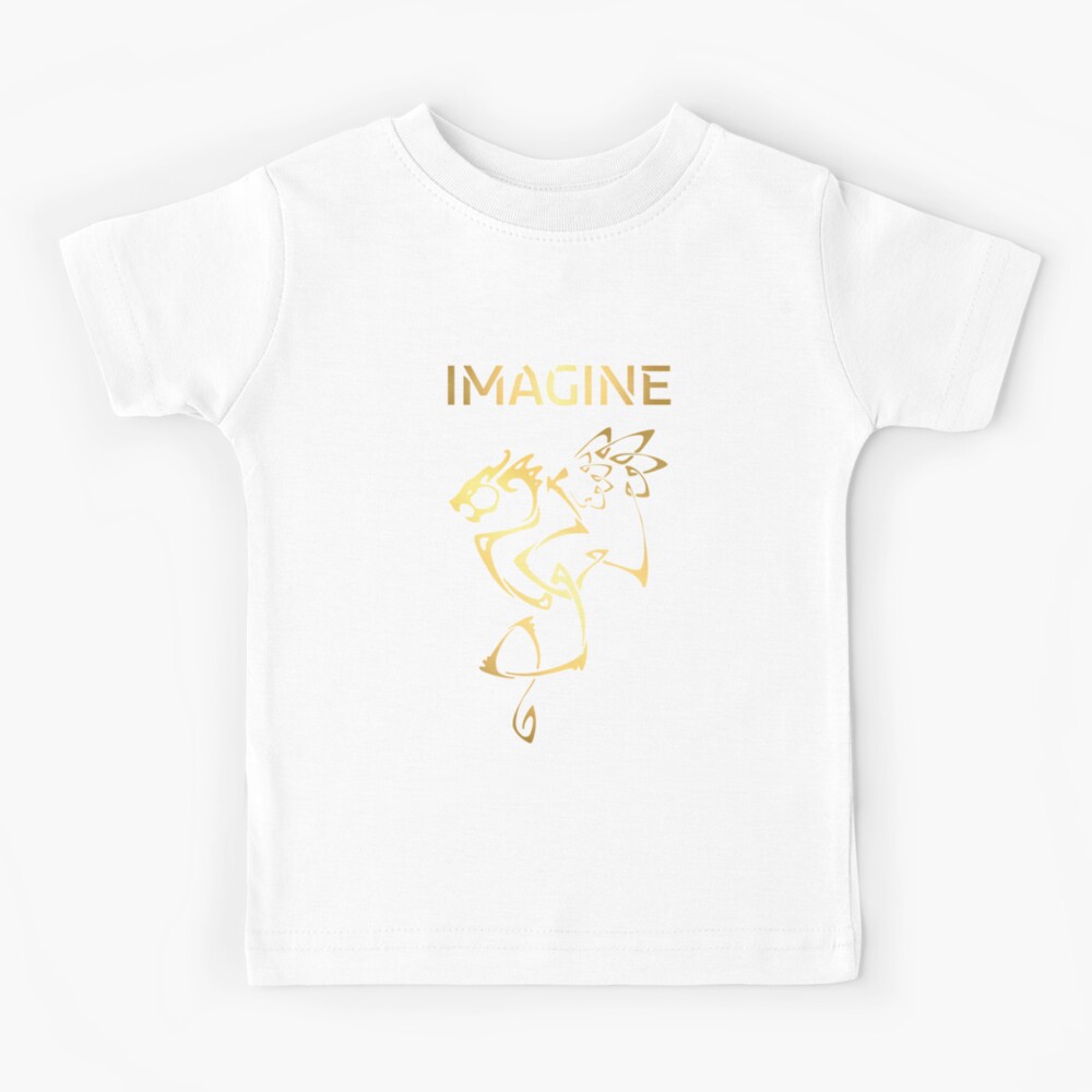 Imagine Fantasy Dragon Tattoo Style Design Kids T Shirt By Poporigins Redbubble - roblox tank top with tattoos