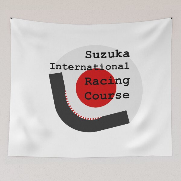 Item preview, Suzuka Race Track Corner design designed and sold by GetItGiftIt.