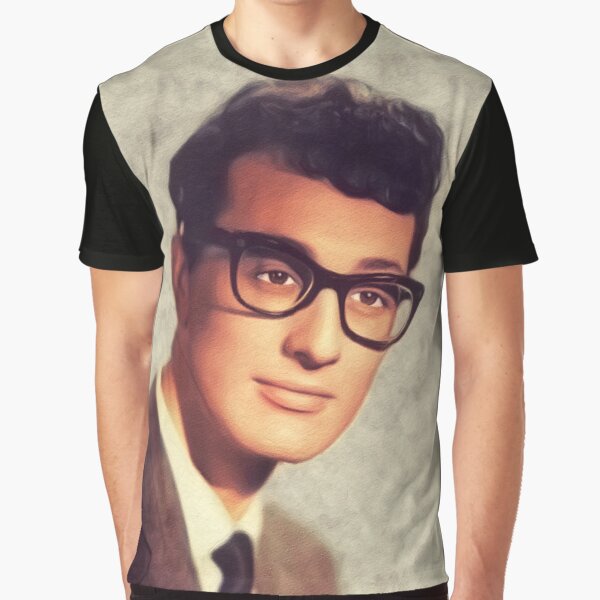 Buddy Holly, Music Legend Graphic T-Shirt