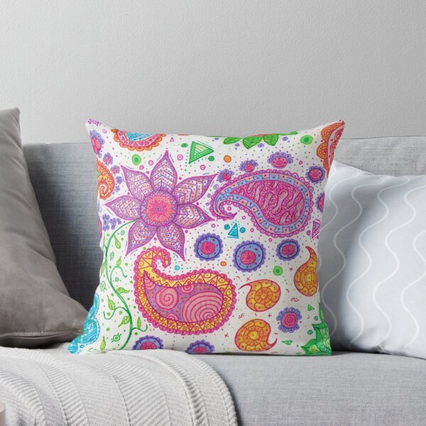Aperçu de l'œuvre Floral Paisley créée et vendue par dacart.
