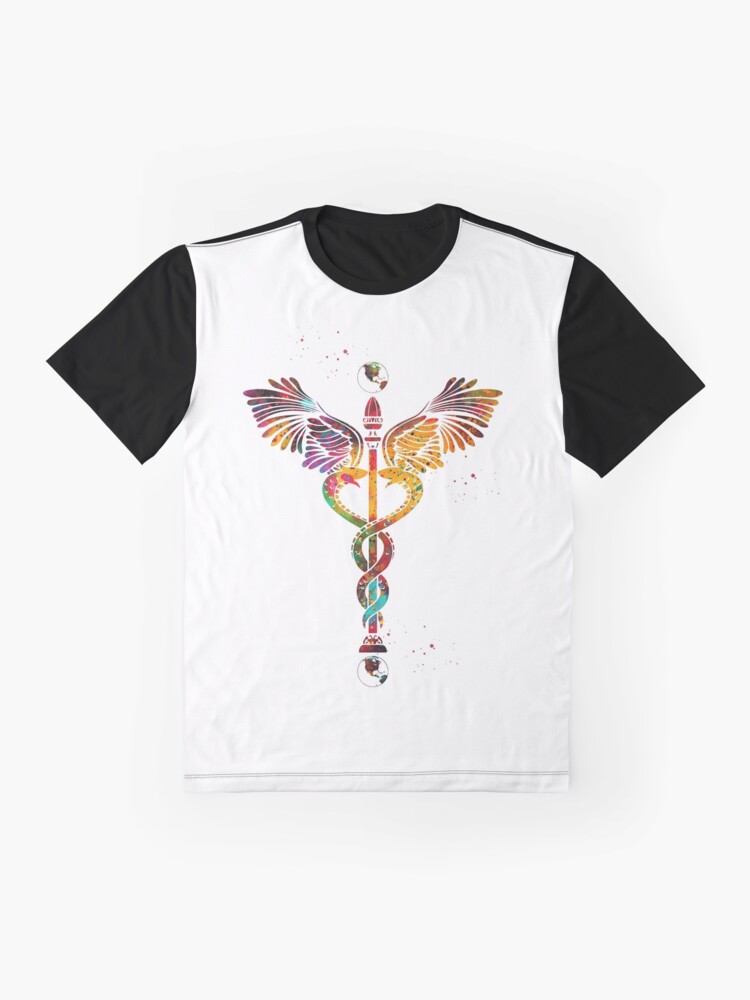 caduceus t shirt