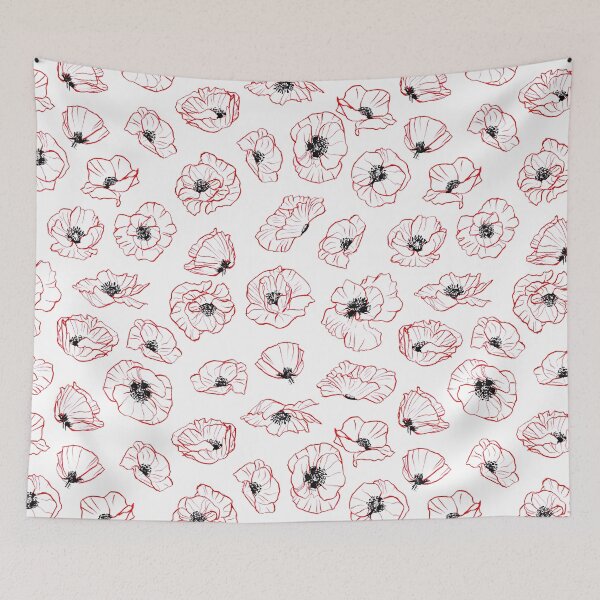 Item preview, Red Poppies designed and sold by Danelle Malan.