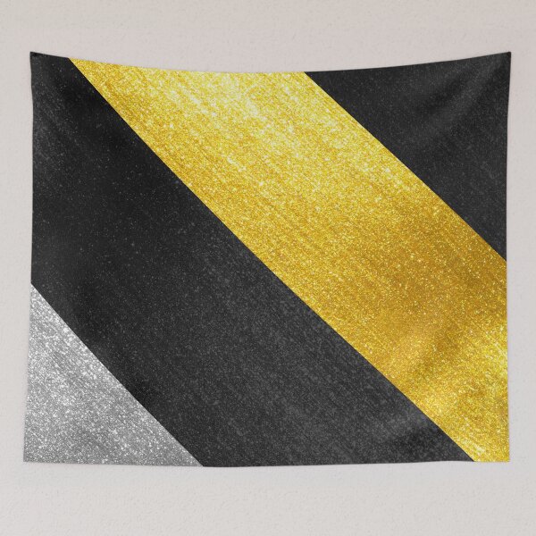 Item preview, Glittering Sripes - black and gold designed and sold by cadinera.