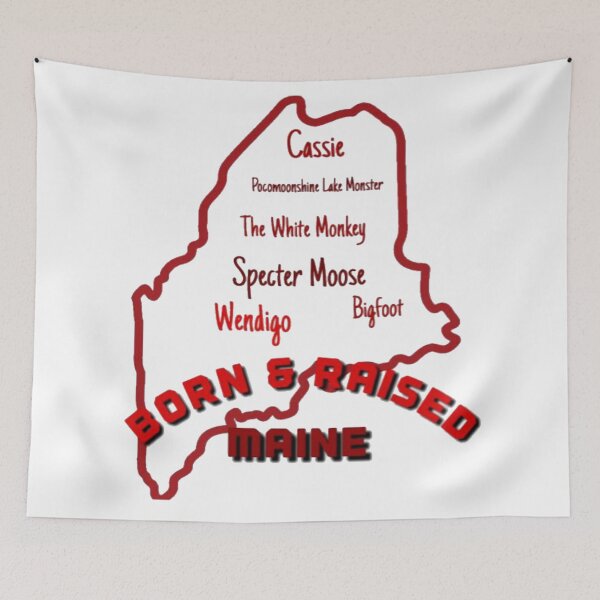Item preview, Maine Cryptids - Born & Raised designed and sold by carlyscreations.