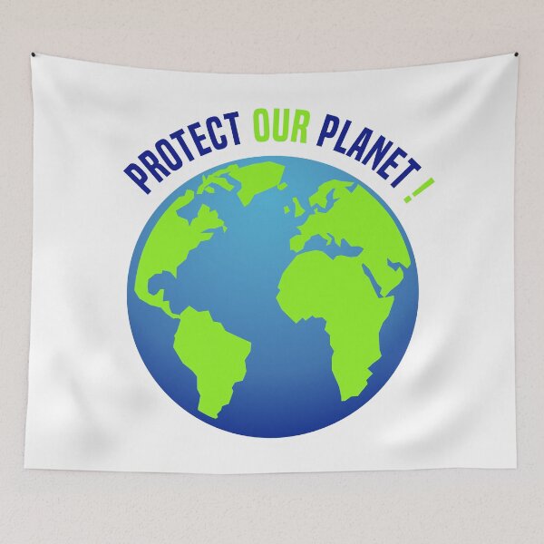 Item preview, Protect our Planet! designed and sold by fourretout.
