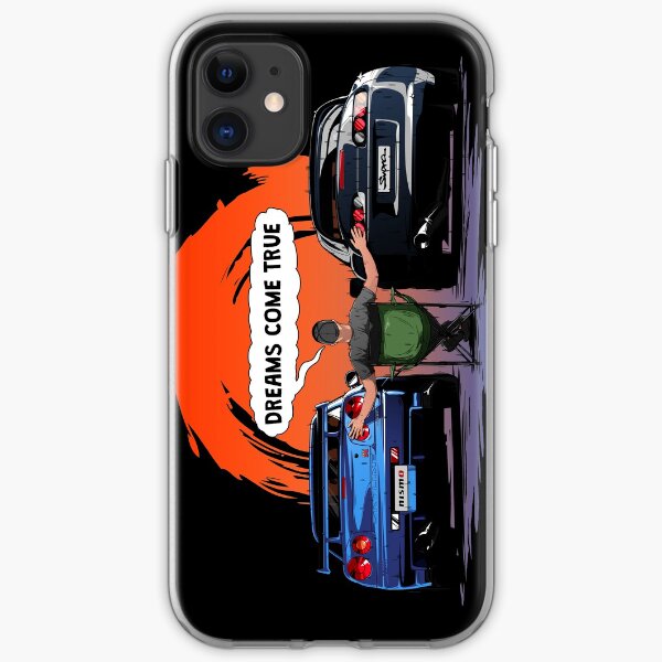 TOYOTA Supra and Nissan SKYLINE iPhone Soft Case