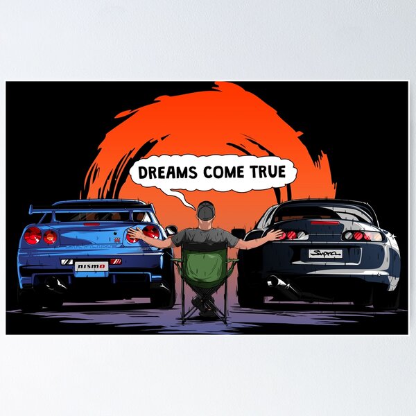 Item preview, TOYOTA Supra and Nissan SKYLINE  designed and sold by RACING FACTORY.