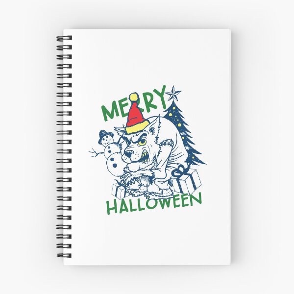 Item preview, Happy Halloween Wolf Santa Claus gift designed and sold by dtino.