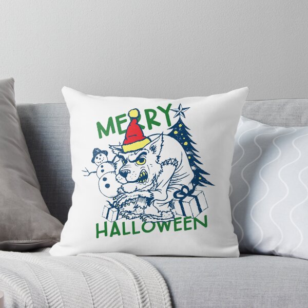 Item preview, Happy Halloween Wolf Santa Claus gift designed and sold by dtino.