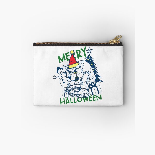 Item preview, Happy Halloween Wolf Santa Claus gift designed and sold by dtino.