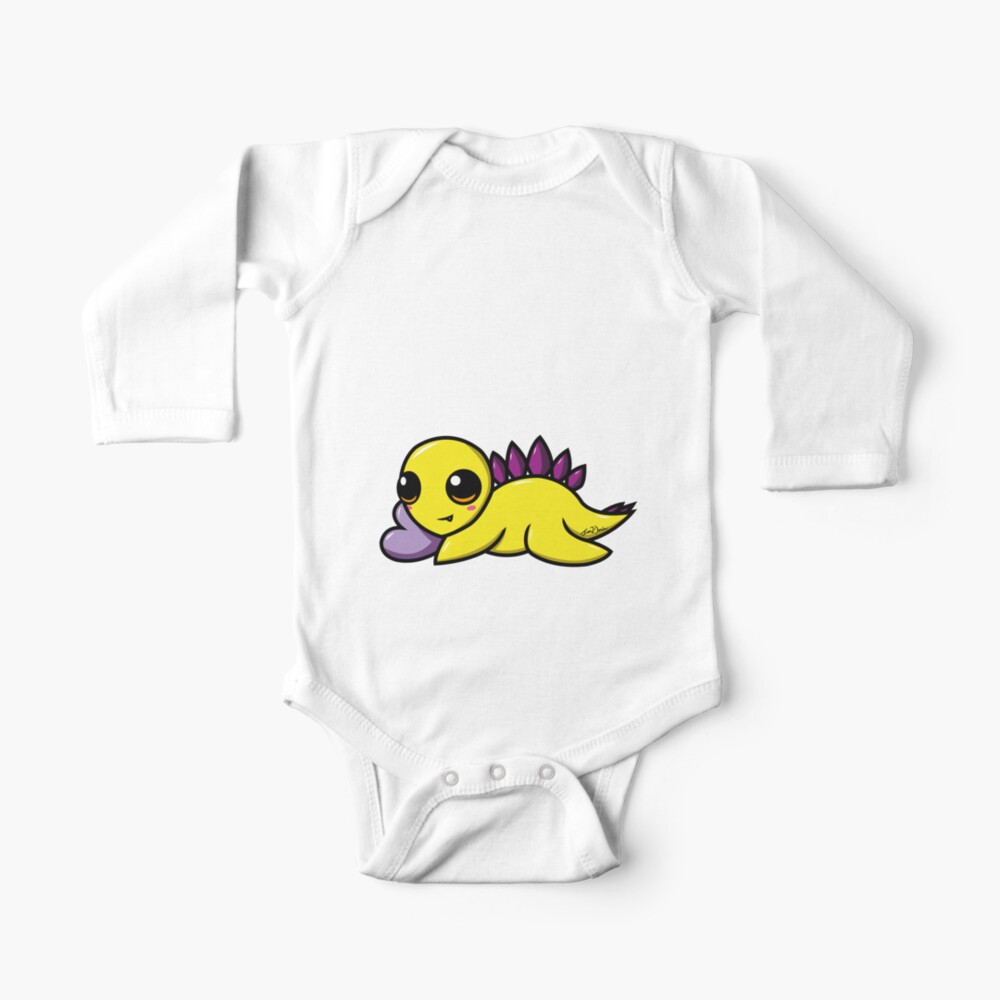 Chibi Dinosaur 4 2 Baby One Piece By Ian2danim Redbubble