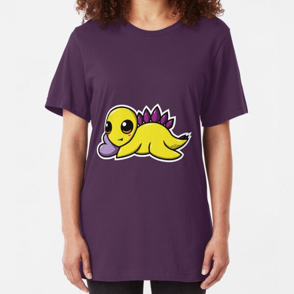 Chibi Dinosaur 4.2 Slim Fit T-Shirt