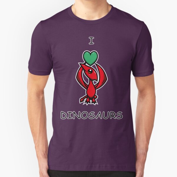 Chibi Dinosaur 5.1 Slim Fit T-Shirt