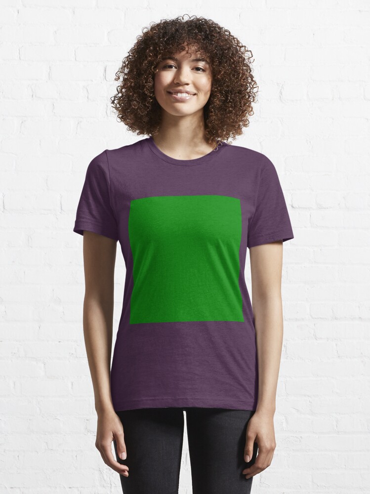 Apple Green Sun Plain Women's T-Shirt
