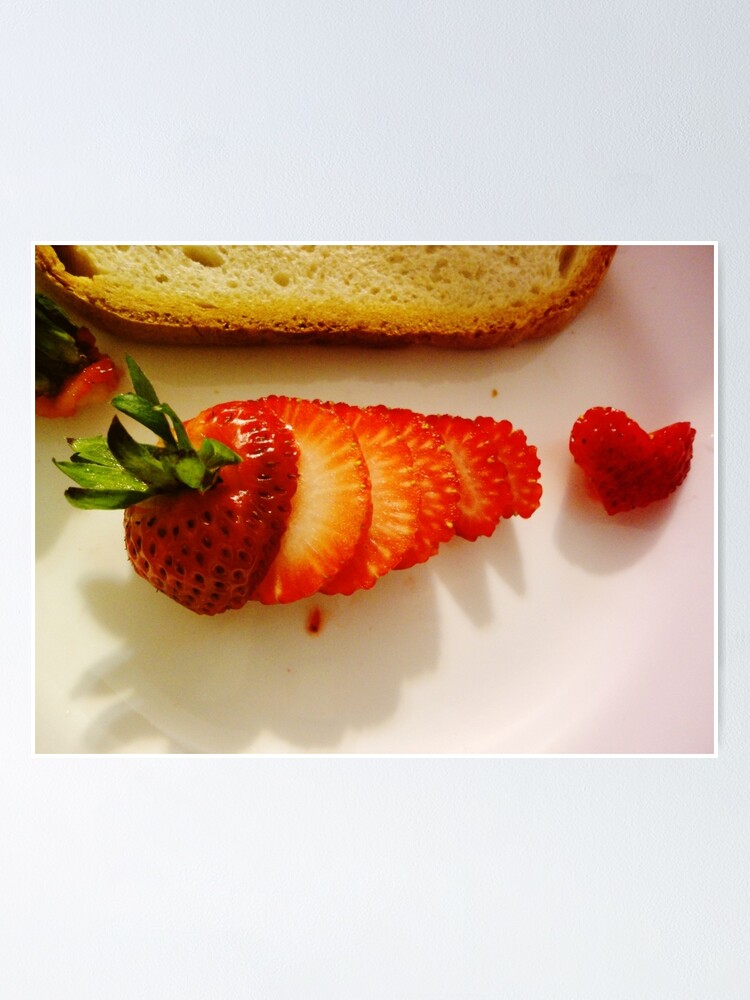 Alternate view of Yummy strawberry Poster