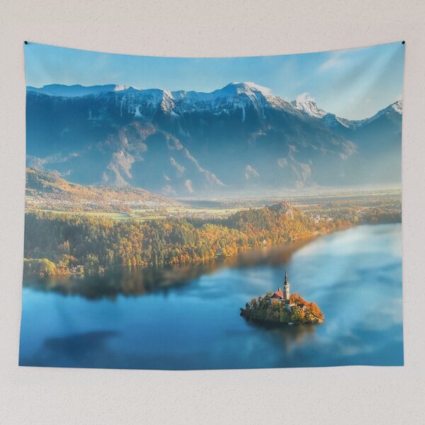 Item preview, Bled Island Slovenia  designed and sold by Dawn van Doorn.