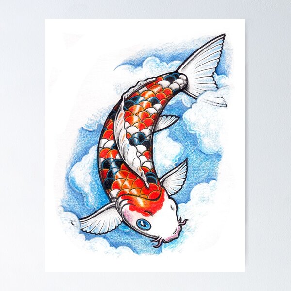 Item preview, Koi Carp Fish designed and sold by RBEnt.