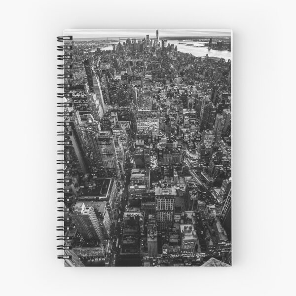 Item preview, New York Cityscape (Black and White) designed and sold by NoColorDesigns.