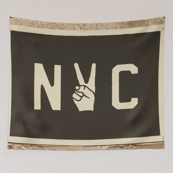 Item preview, NYC Peace Sign designed and sold by NoColorDesigns.