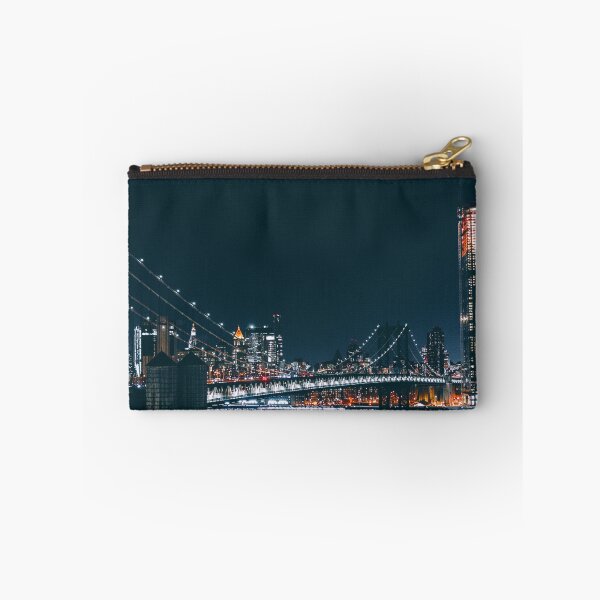 Item preview, New York City Bridge at Night (Color) designed and sold by NoColorDesigns.