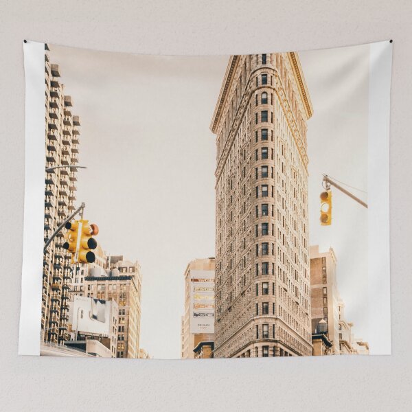 Item preview, Vintage Flat Iron Building NYC (Color) designed and sold by NoColorDesigns.