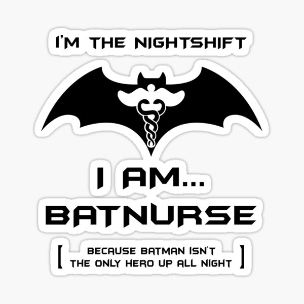 Bat Nurse Sticker