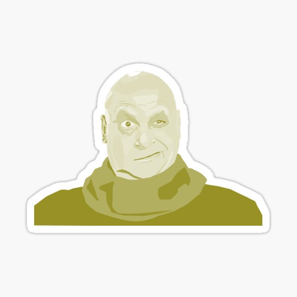 Uncle Fester Addams Sticker