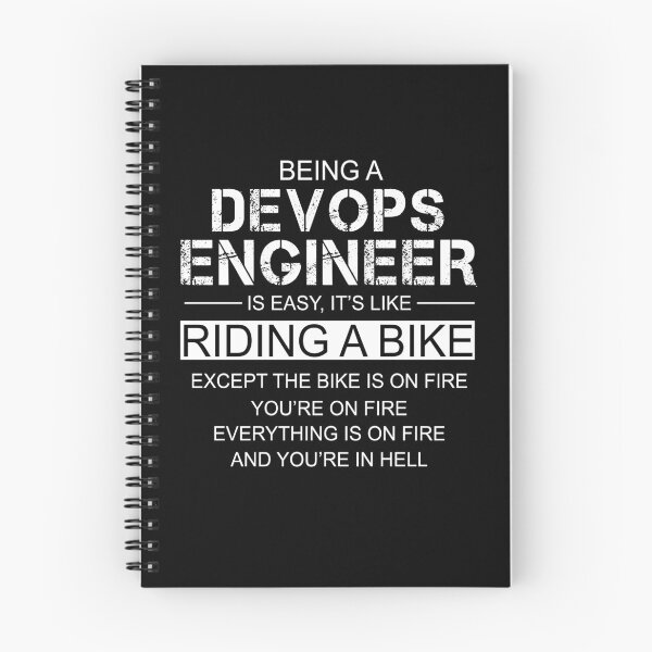Item preview, Being A DevOps Engineer Is Easy Like Riding A Bike designed and sold by berryferro.