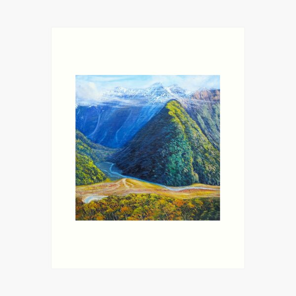 Item preview, Routeburn Valley designed and sold by HelenBlair.