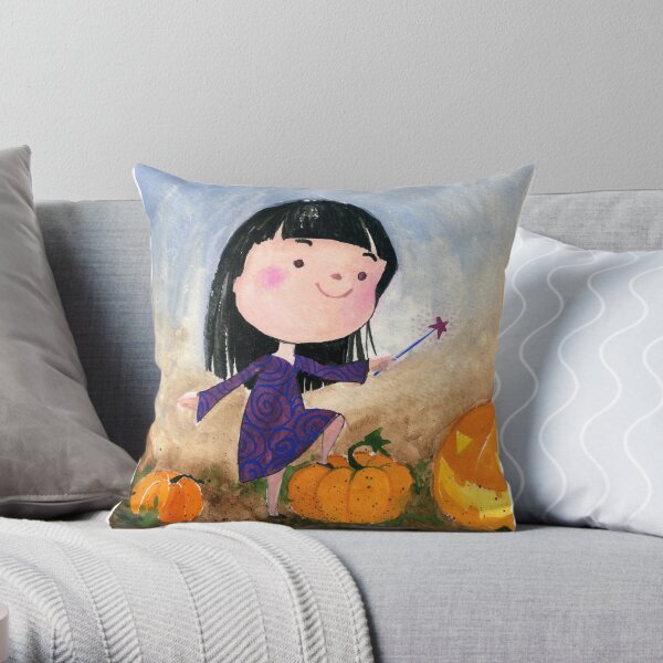 Halloween Spell witch - petite sorcière d'halloween Coussin