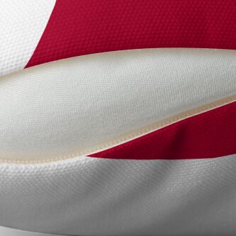 Alternate view of Beautiful Cushions/ Plain Alabama crimson Throw Pillow