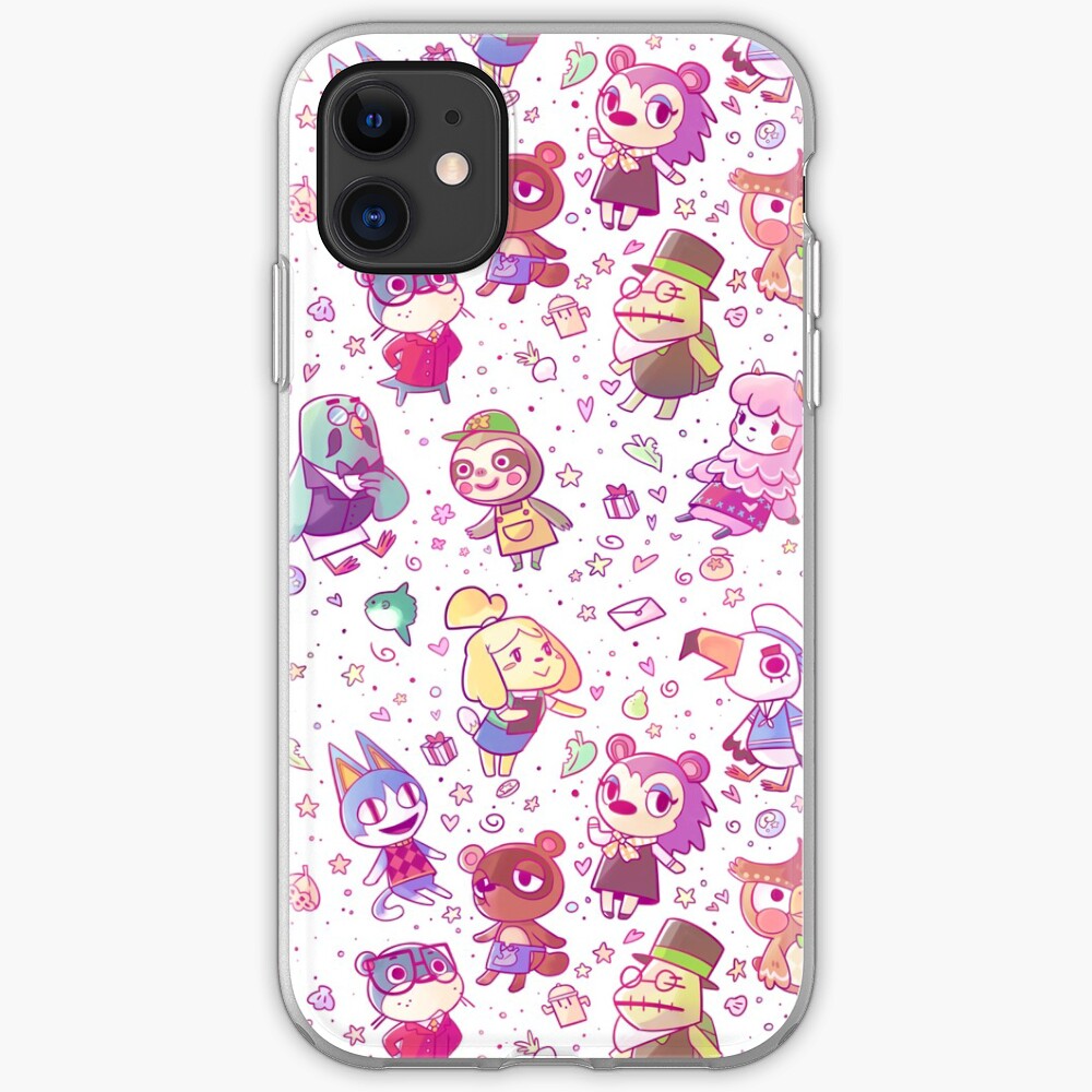 Animal Crossing Pattern iPhone Case & Cover