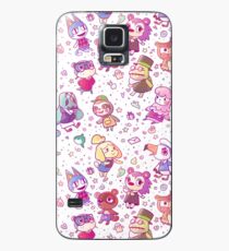 Animal Crossing Pattern Case/Skin for Samsung Galaxy