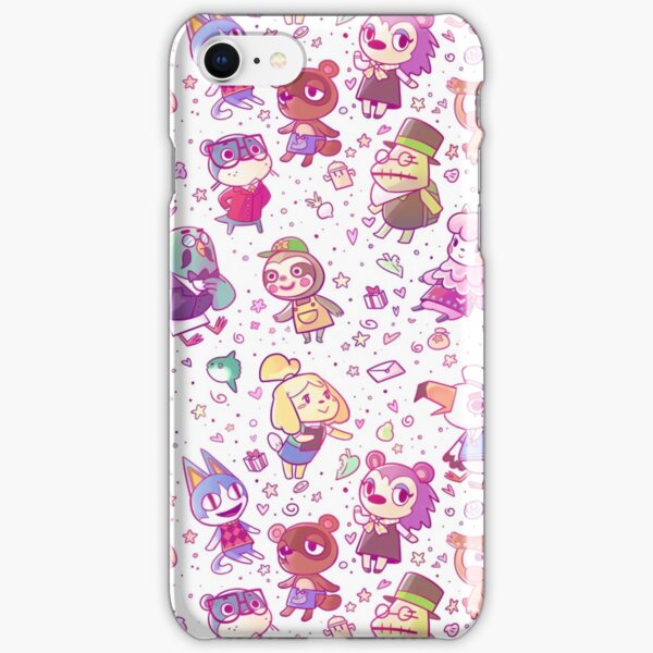 Animal Crossing Pattern iPhone Snap Case