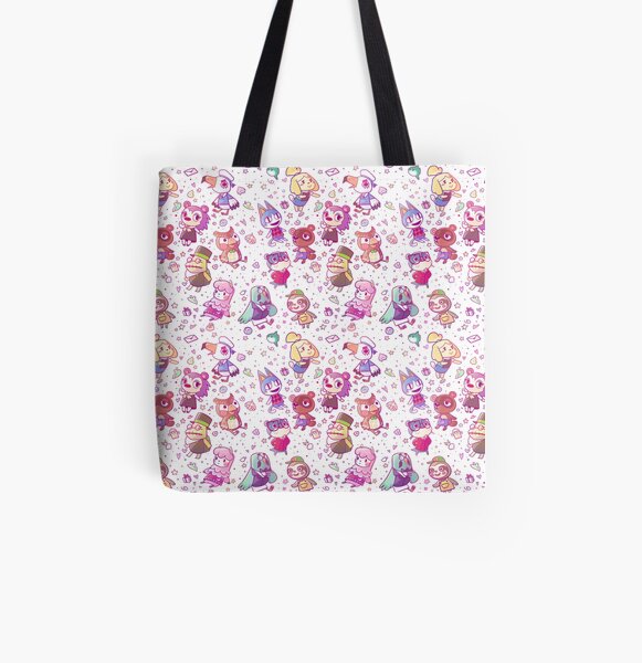Modèle de croisement d'animaux Tote bag doublé