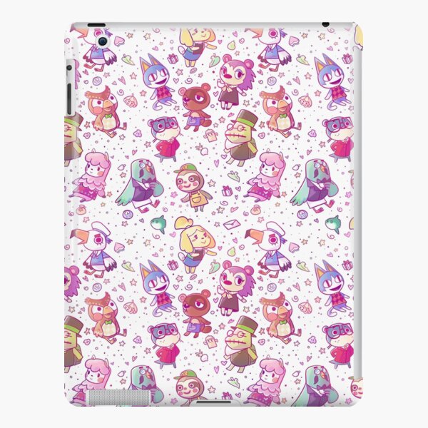 Animal Crossing Pattern iPad Snap Case