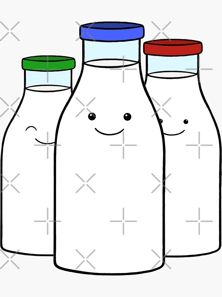 "The Milk Brothers" Sticker by BaconPancakes21 Redbubble