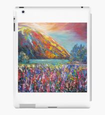 Mountain Lupins iPad Case/Skin