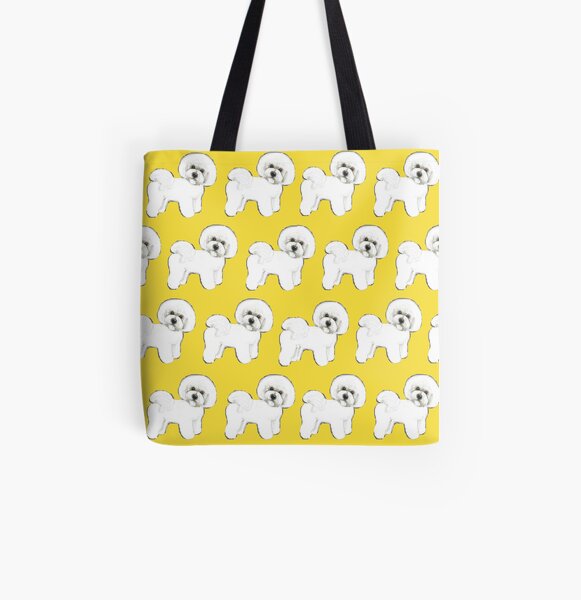 Bichon, happy and fun! All Over Print Tote Bag