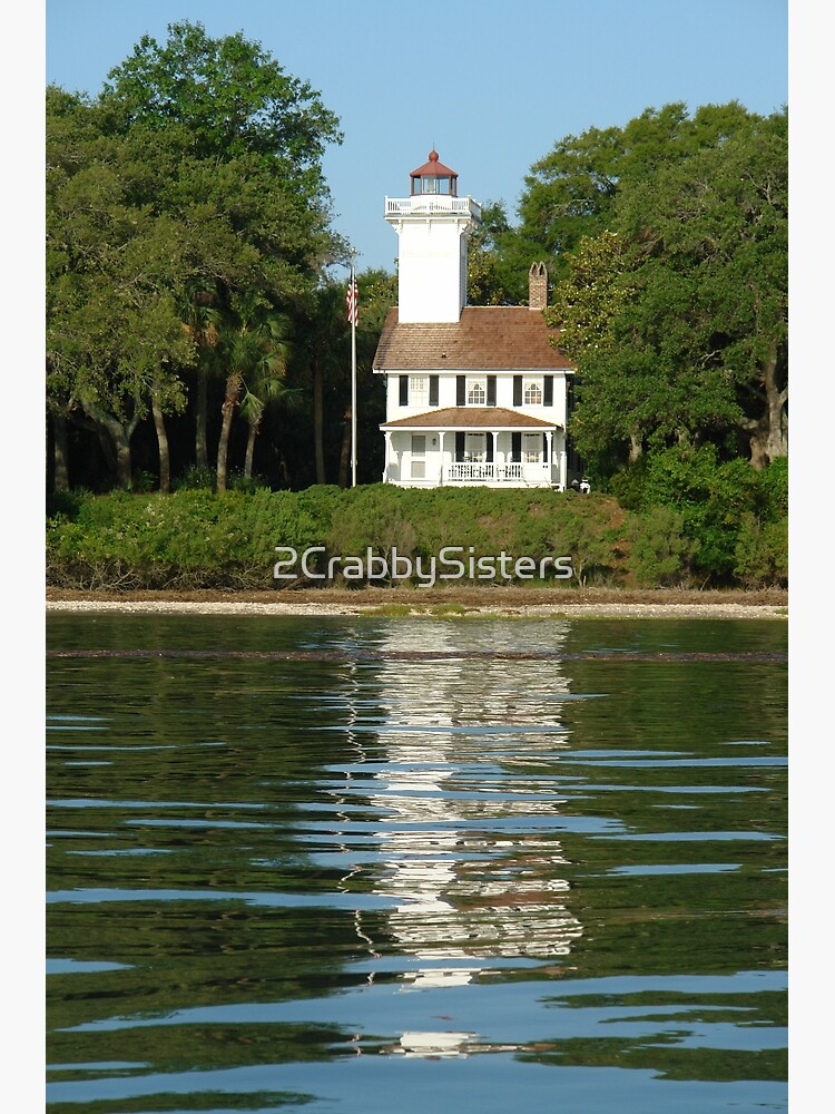 Thumbnail 2 of 2, Postcard, Daufuskie Island Lighthouse designed and sold by 2CrabbySisters.