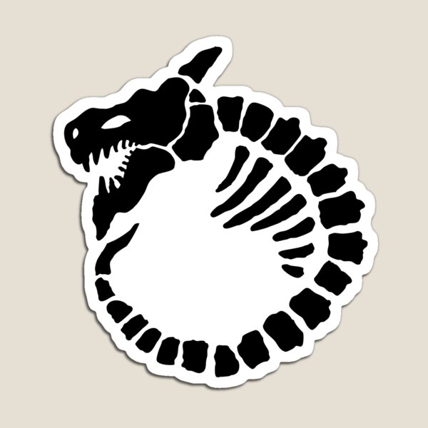 MonkeyBlood Design & Publishing Logo (Black) Tshirt Magnet
