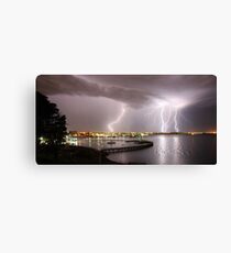 Geelong Lightning - "Three Strikes, Your Out" Canvas Print