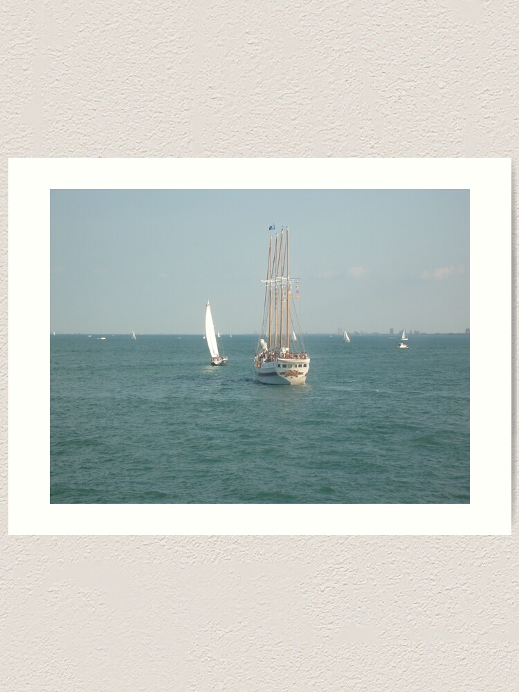 Alternate view of Boats Art Print